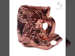 Shining Gold PP Zinc Alloy Thư viện quan tài