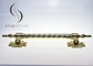 Gold Zinc Metal Coffin Handle Hardware, Coffin Accessories Set Wholesale ZH005A