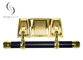 European Style Gold Casket Swing Bar Funeral Polished High Strength Customized SW-FG